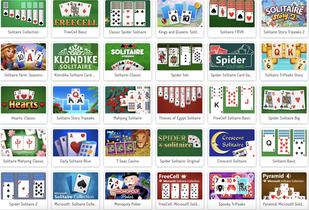 FreeCell Duplex Solitaire - Play Online